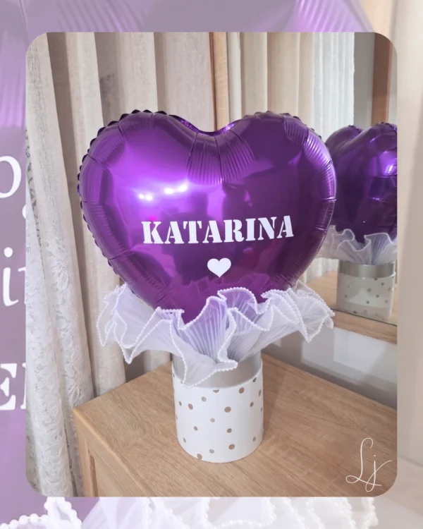 02 Purple Joy balon aranžman Balon aranžman Purple Joy
