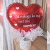 Balon aranžman Flame Red